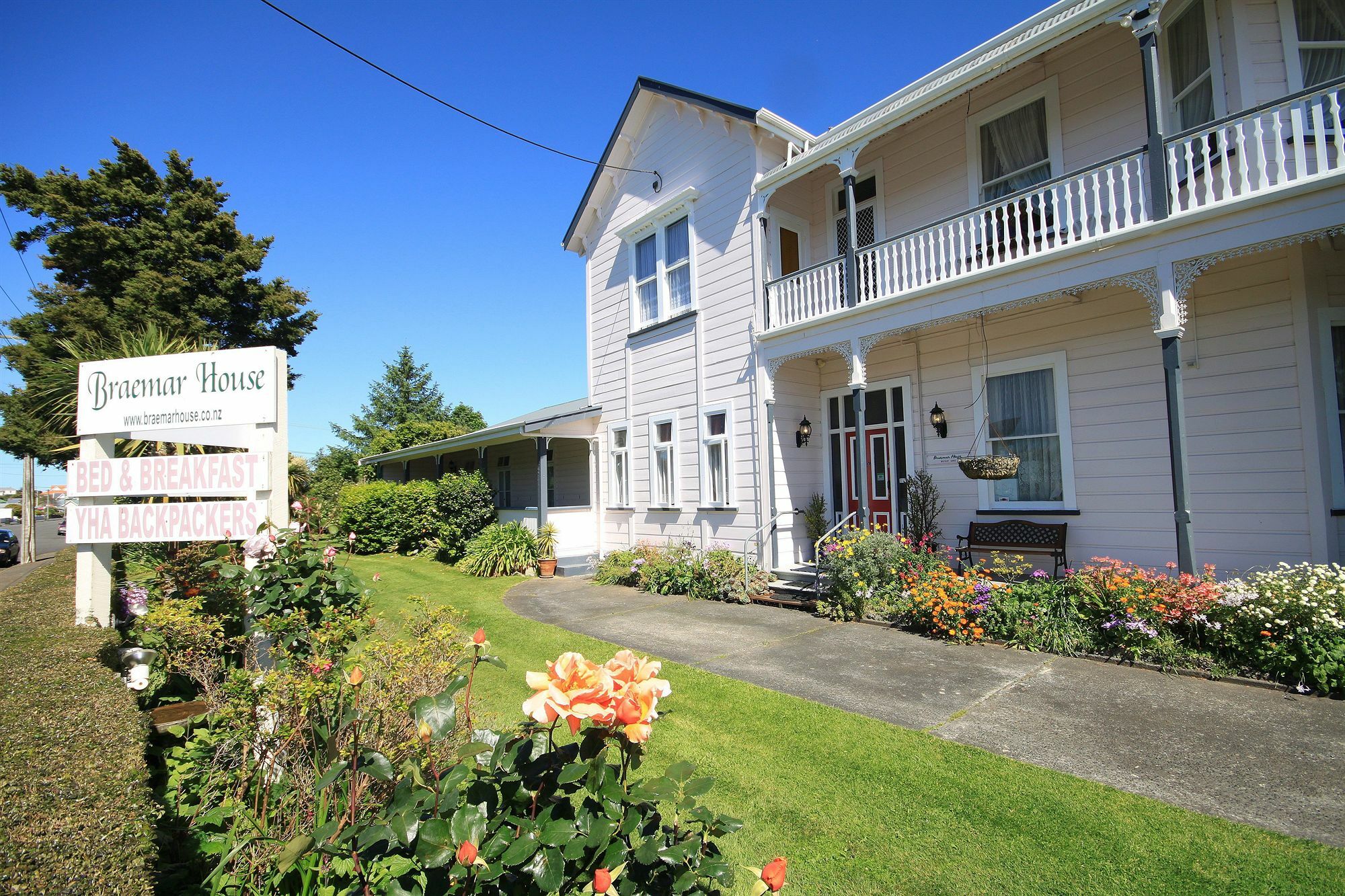 Braemar House B&B And Yha Hostel Whanganui Buitenkant foto